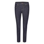 Ornella Trendy Jeans med Crinkle-Detaljer