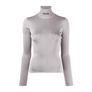 Ribbest turtleneck-genser