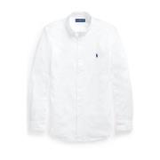 Stretch Poplin Polo Shirt