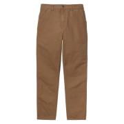 Avslappet passform Single Knee Pant i Hamilton Brown