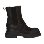 Brun Semsket Chelsea Boot