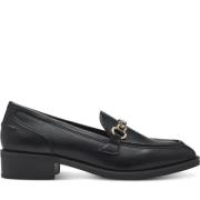 Elegante Svarte Lukkede Loafers