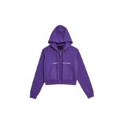 Stilig Cropped Zip Hoodie