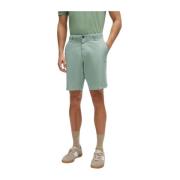 Slim-Fit Stretch-Bomull Twill Shorts