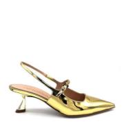 Speil Skinn Slingback Sandaler