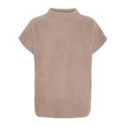 Kashmir Vaskebjørn Pullover Sweater Mocha Brown