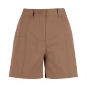 Bomull Khaki Shorts