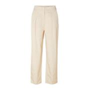 Firmina Hw Straight Pant B - Sandshell