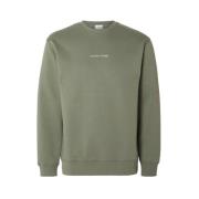 Logo Crew Neck Sweatshirt Vetiver