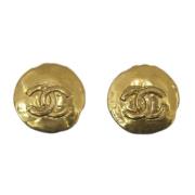 Pre-owned Yellow Gold earrings