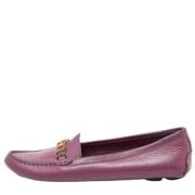 Pre-owned Leather flats