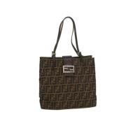 Pre-owned Canvas fendi-bags