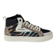 Fantasy Print Høye Top Sneakers