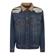 Stilige Denim Jakke for Menn