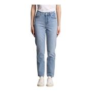 Lyseblå Camilla Pihl Erin Tapered Fit- Light Blue Jeans