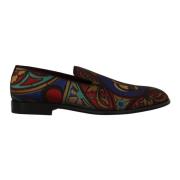 Multifarget Jacquard Crown Loafers Sko