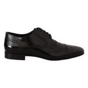 Sort Skinn Oxford Wingtip Formelle Sko