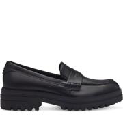 Sorte Lukkede Loafers for Kvinner