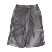 Crinkle Drawstring Shorts - Fa394