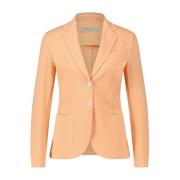 Bomull Slim-Fit Blazer Elegant Look