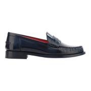 Sort Skinn Loafer Sko Aw22