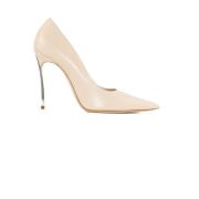 Beige Blade Tiffany Pumps Høy Hæl