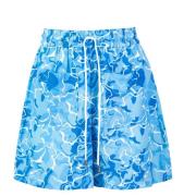 Høytlivs shorts i Pool Water Print