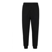 Sort Bomull Jogger Bukser Aw24