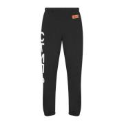 Ctnmb Logo Joggers Sweatpants Svart Bomull