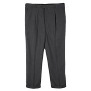 Pre-owned Grey Wool Armani Pants Samlinger