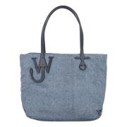 Blått Anker Denim Tote Bag