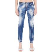 Slim Fit Slitte Jeans