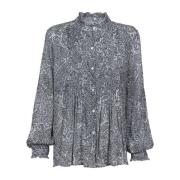 Stilig Viskose Print Bluse