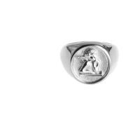 Engel Mynt Signet Ring