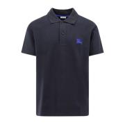 Bomull Polo Shirt med EKD Broderi