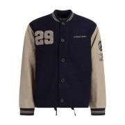 Navy Sand Newark Bomber Jakke