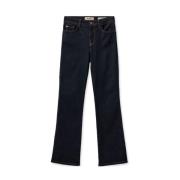 Deluxe Blå Straight Leg Jeans