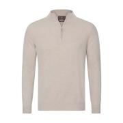 Myk Ull-Kashmir Half-Zip Genser