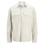 Sommer Sand Overshirt Melange Solid Skjorte