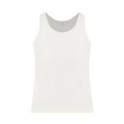 Hvit Tank Top Elegant Stil