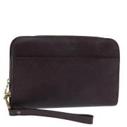 Pre-owned Leather clutches