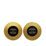 Pre-owned Yellow Gold earrings