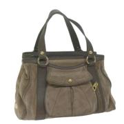 Pre-owned Suede handbags