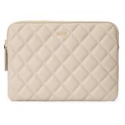 Skinn Quilted Medium Pouch Sand