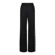 Svart og hvit track pants