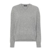 Grå Sweatshirt Aw24 Dameklær