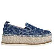 Denim Blå Espadrilles