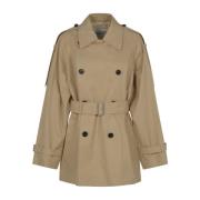 Vanntett Bomull Trenchcoat