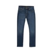 Mørkeblå Slim Fit Stretch Jeans