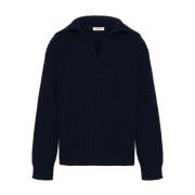 Blå Sweatshirt Aw24 Herremote